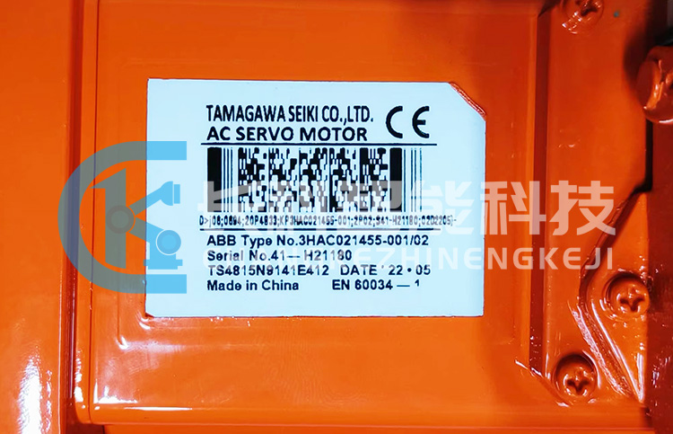 ABB伺服電機3HAC021455-001/02 ABB伺服電機3HAC021455-001/02